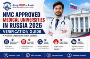Read more about the article NMC Approved Medical Universities in Russia 2026