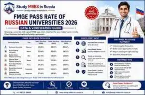 Read more about the article FMGE Pass Rate of Russian Universities 2026