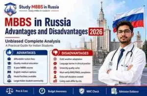Read more about the article MBBS in Russia Advantages and Disadvantages 2026: Unbiased Complete Analysis