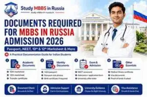 Read more about the article Documents Required for MBBS in Russia Admission 2026