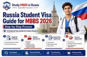 Read more about the article Russia Student Visa Guide for MBBS 2026: Step-by-Step Process