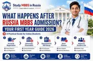 Read more about the article After Russia MBBS Admission: First Year Guide 2026