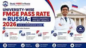 Read more about the article University-Wise FMGE Pass Rate in Russia 2026